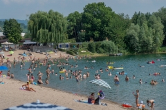 Sommer am nahen  Badesee in Bensheim - Bild: Thomas Neu