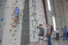 Kletterhalle Bensheim mit Innen- und Außenbereich