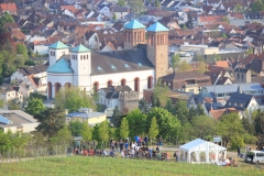 Blick auf Bensheim