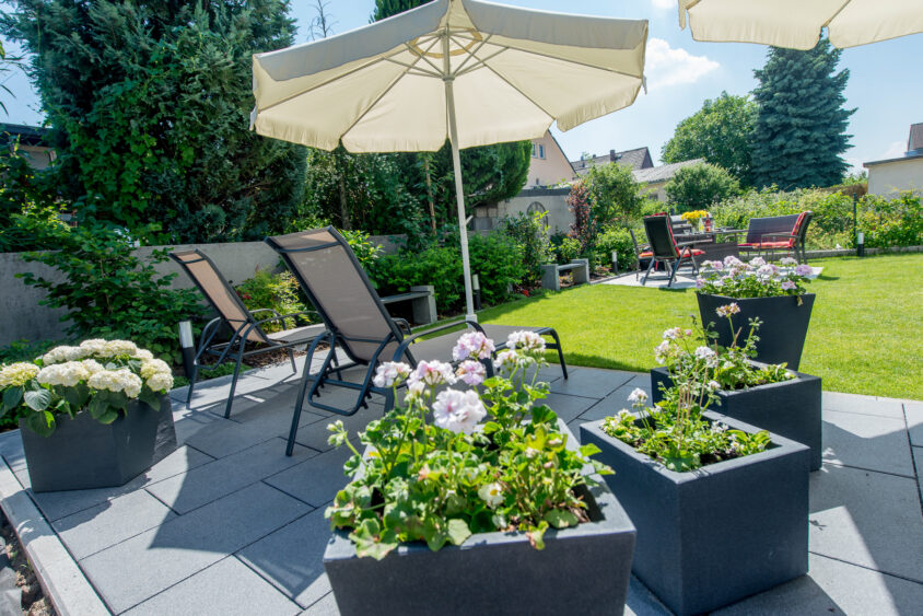 Ferienwohnung Family Garten - mit großer Terrasse