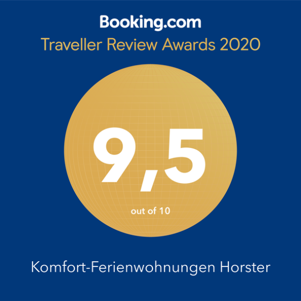 Booking.com Award für 2020 #morethananumber #bookingcom