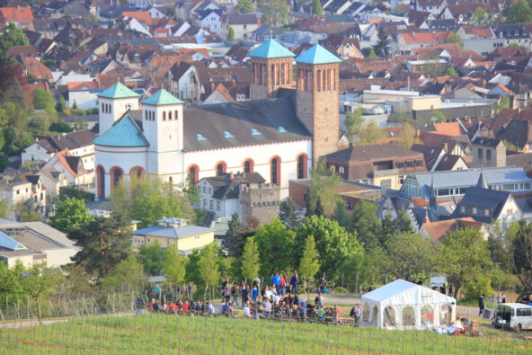 Schöne Aussicht vom Kirchberghäuschen