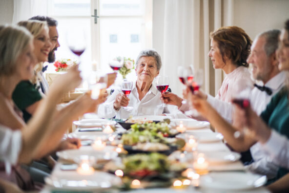 Großes Familientreffen mit Oma & Opa