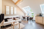 Urlaub in Hessen in Premium-Ferienwohnung mit großem Garten und Panoramafenster