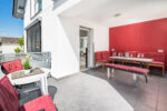 Ferienwohnung Family XXL - 1. OG mit großem Balkon - Apartmenthaus & Ferienwohnungen Horster 100 m² - Wohnung mit überdachtem Gartenbalkon
