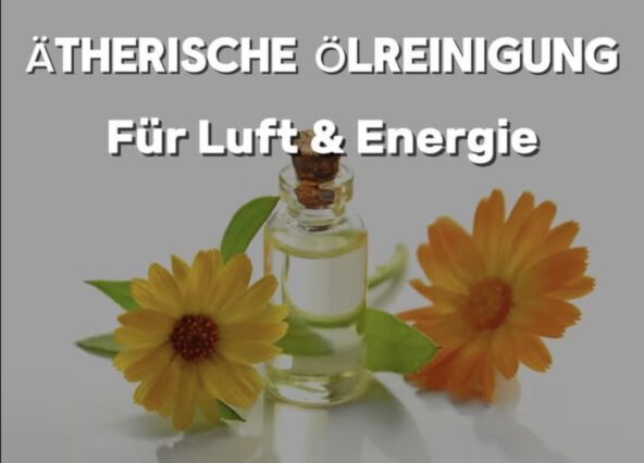 Ätherische Ölreinigung für Luft und Energie
